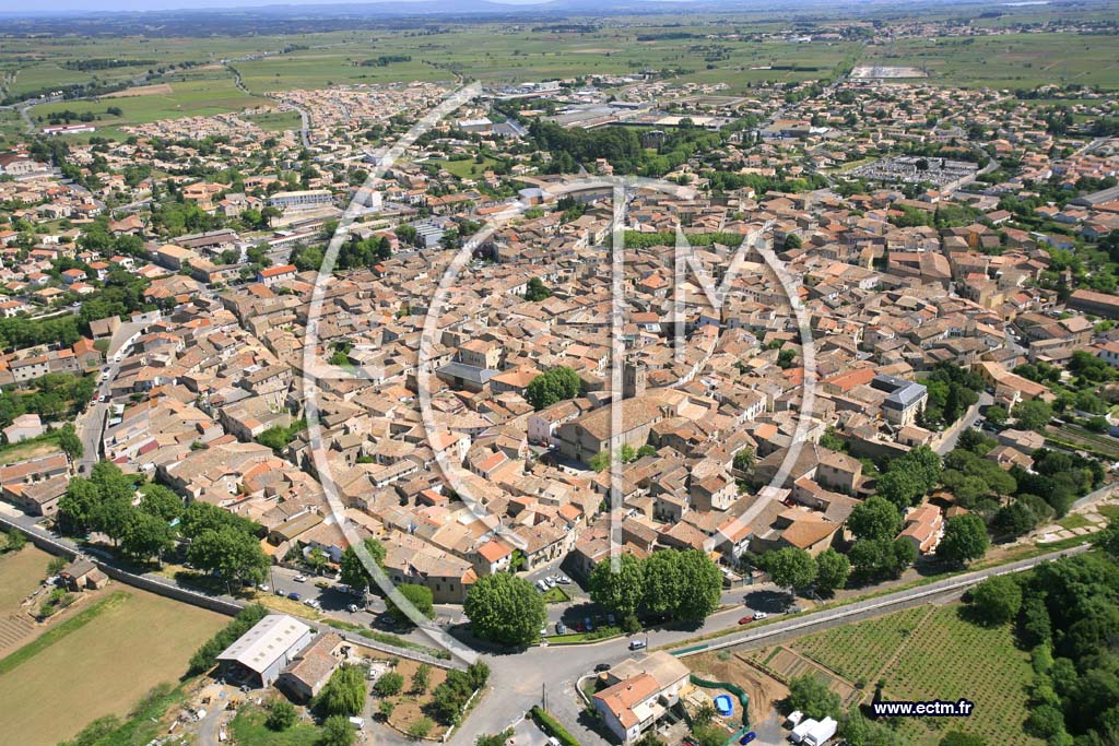 Photo aérienne - Florensac