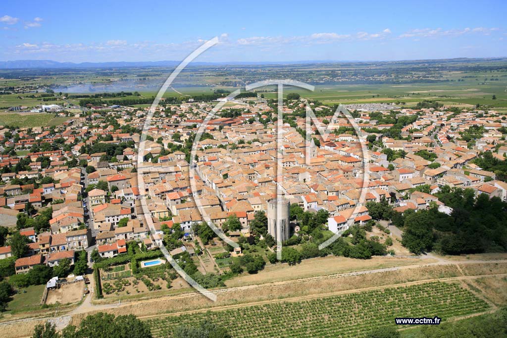 Photo aérienne - Cuxac-d'Aude