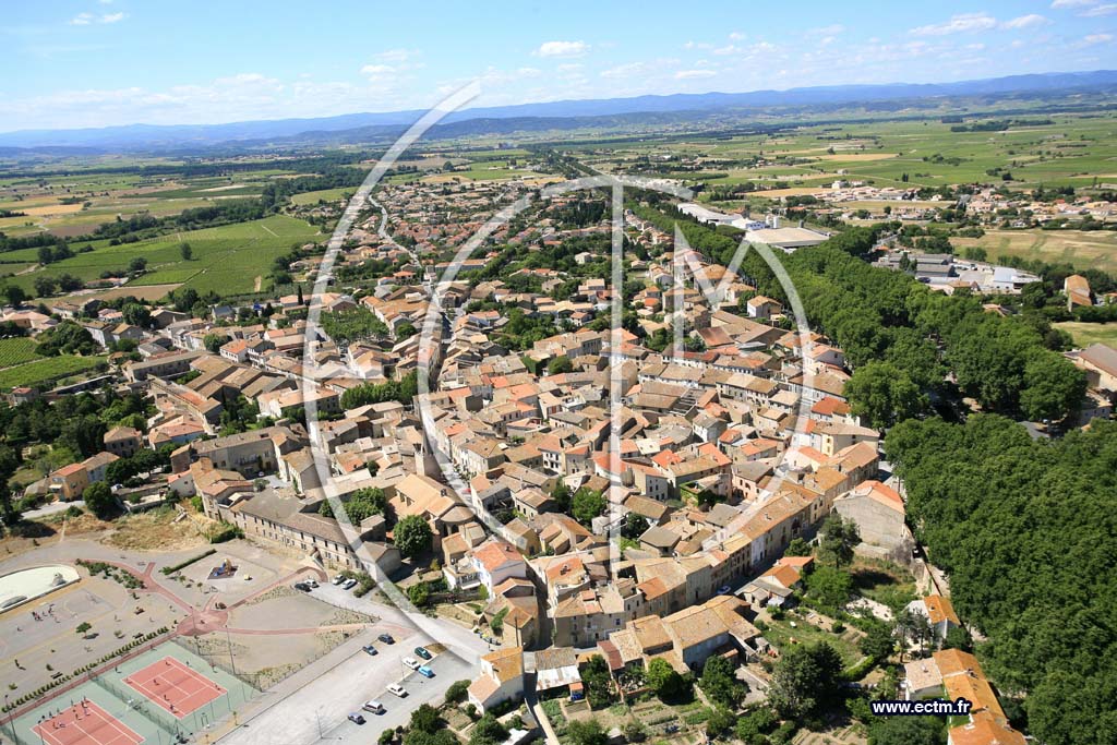 Photo aérienne - Sallèles-d'Aude