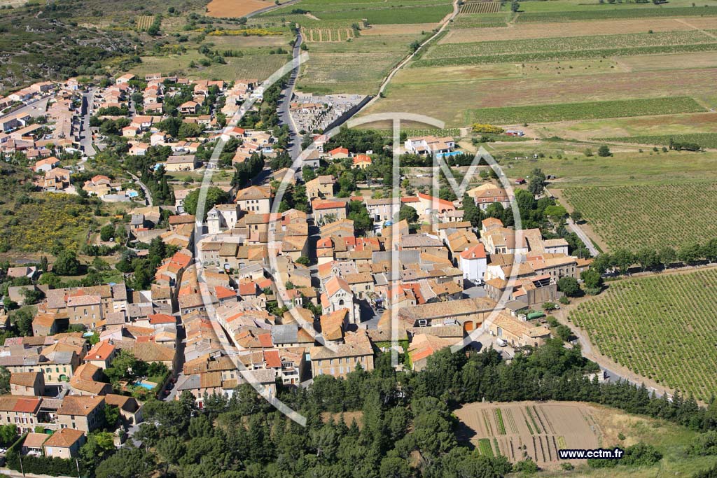 Photo aérienne - Montredon-des-Corbières