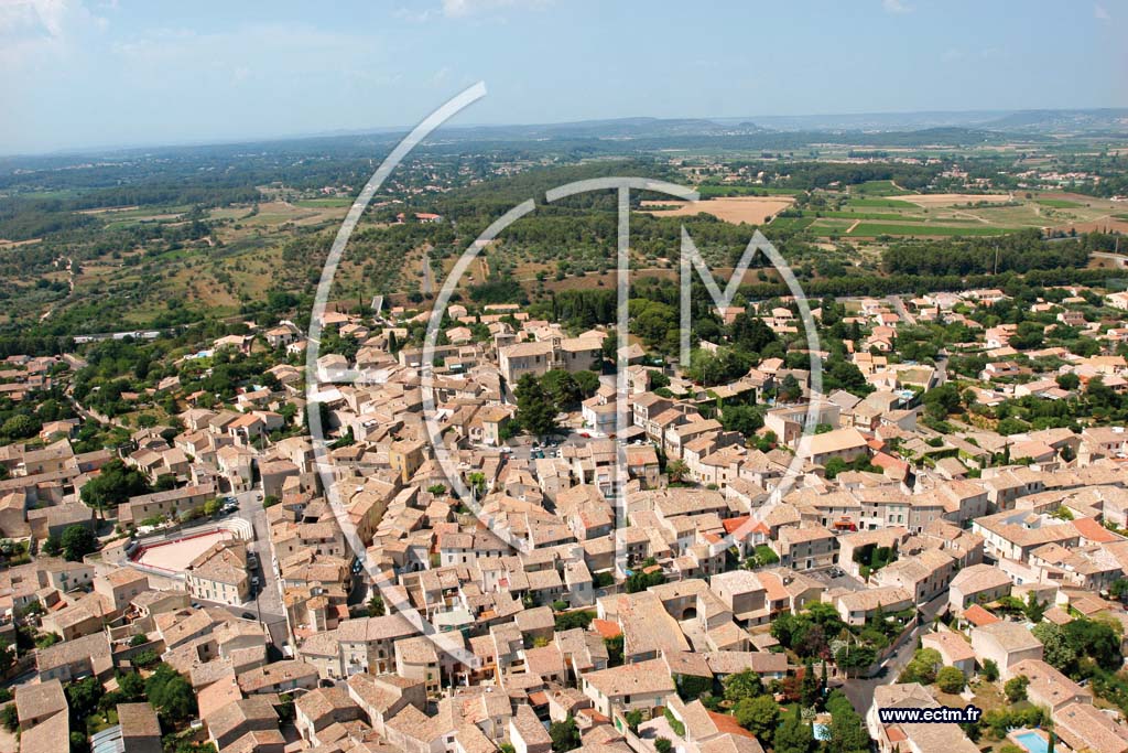 Photo aérienne - Gallargues-le-Montueux