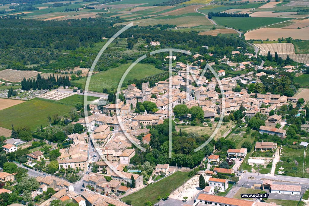 Photo aérienne - Montaren-et-Saint-Médiers