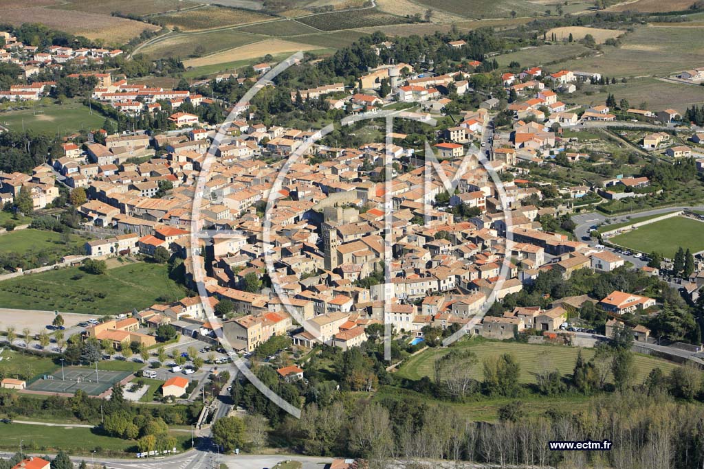 Photo arienne de Conques Sur Orbiel