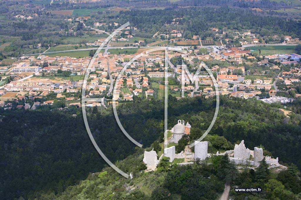 Photo aérienne - Rougiers