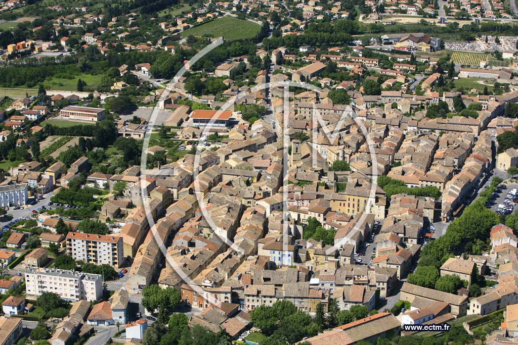 Photo aérienne - Roquemaure