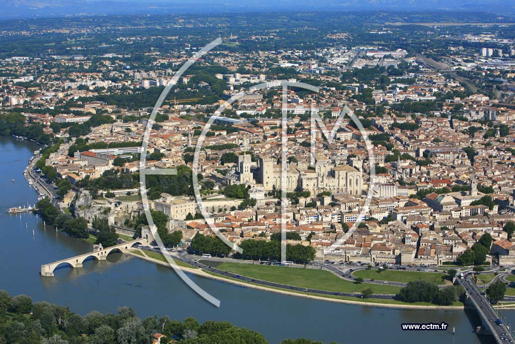 Photo aérienne - Avignon