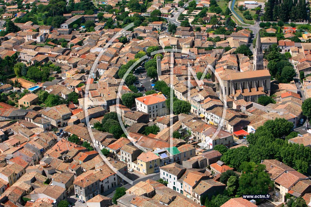 Photo aérienne - Saint-André-de-Sangonis