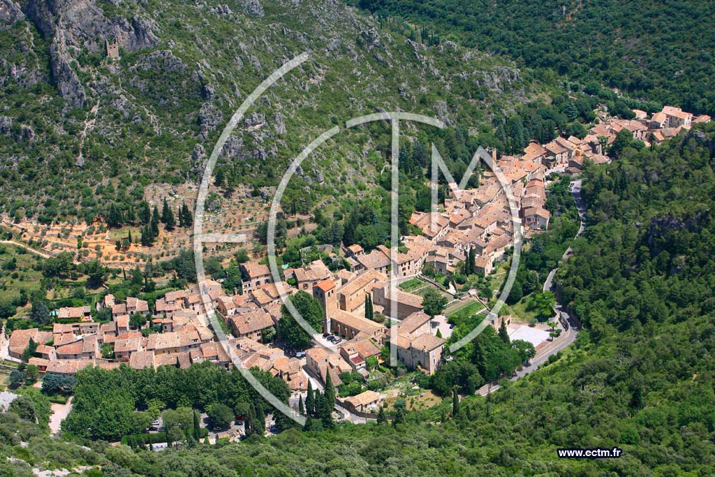 Photo aérienne - Saint-Guilhem-le-Désert