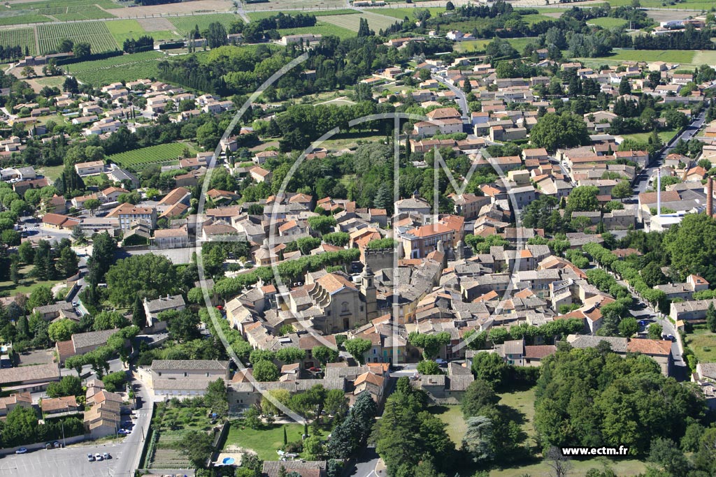 Photo aérienne - Camaret-sur-Aigues