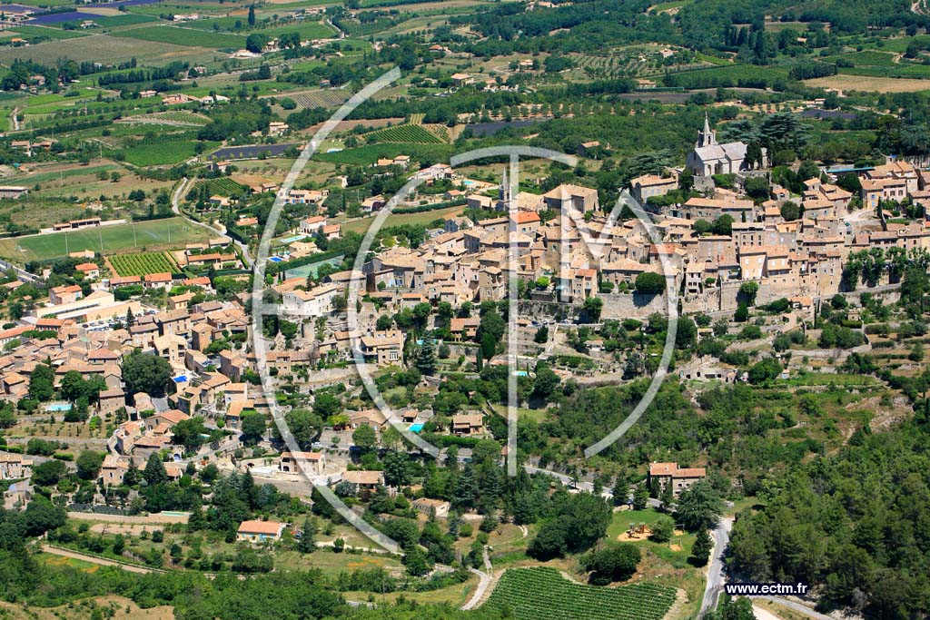 Photo aérienne - Bonnieux