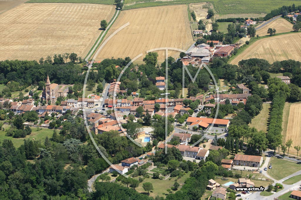 Photo aérienne - Grépiac