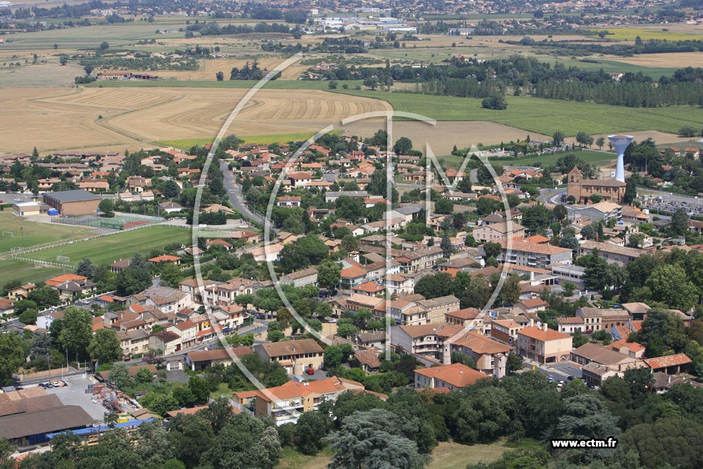 Photo aérienne - Castelginest