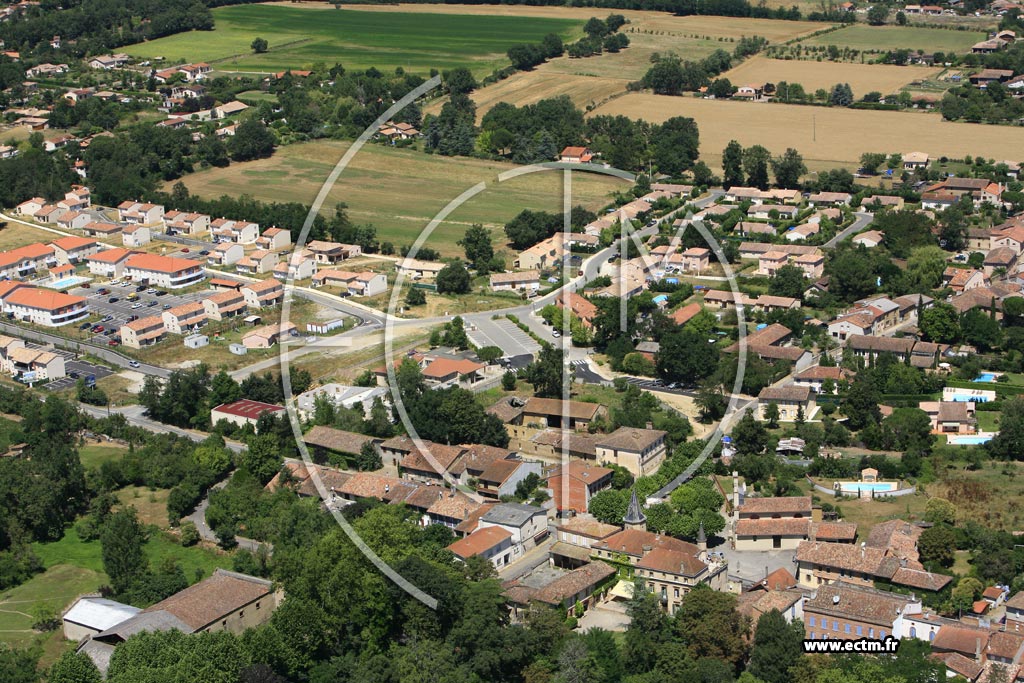 Photo aérienne - Saint-Paul-sur-Save