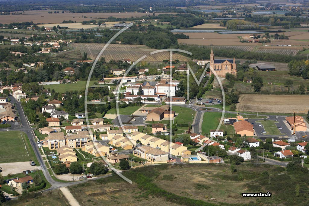 Photo aérienne - Montbeton