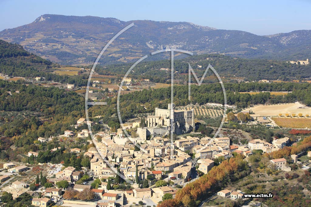 Photo aérienne - Le Barroux