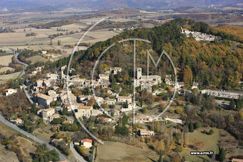 Photo aérienne - La Bégude-de-Mazenc