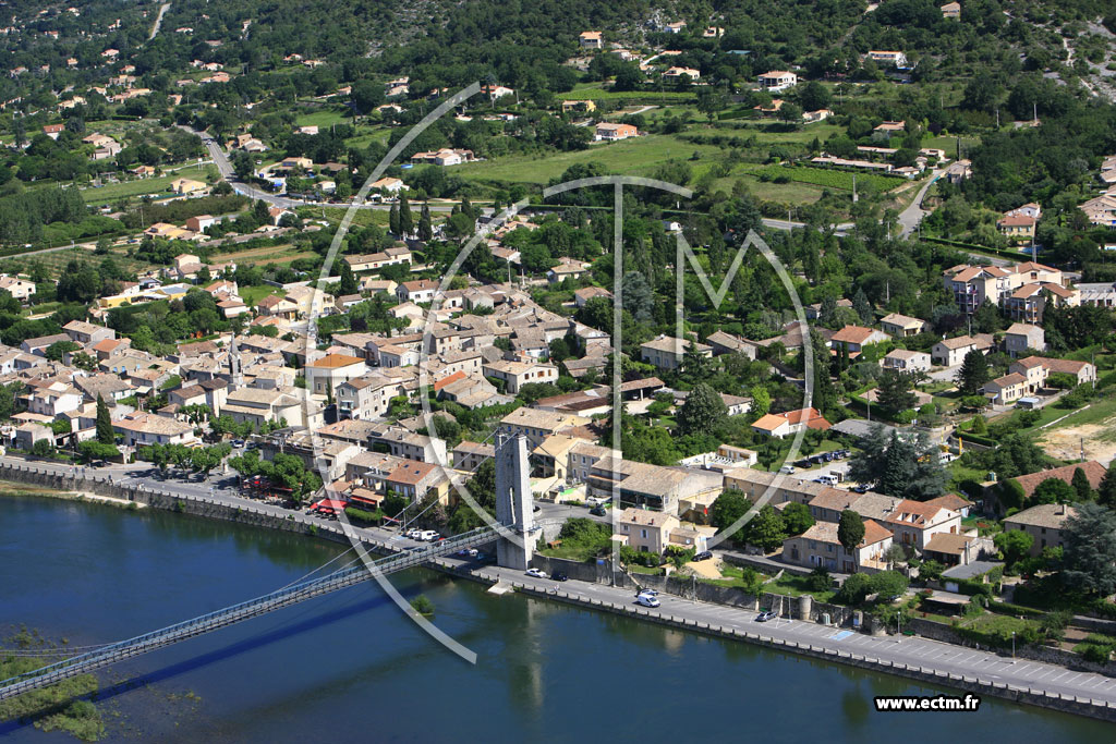 Photo aérienne - Saint-Martin-d'Ardèche