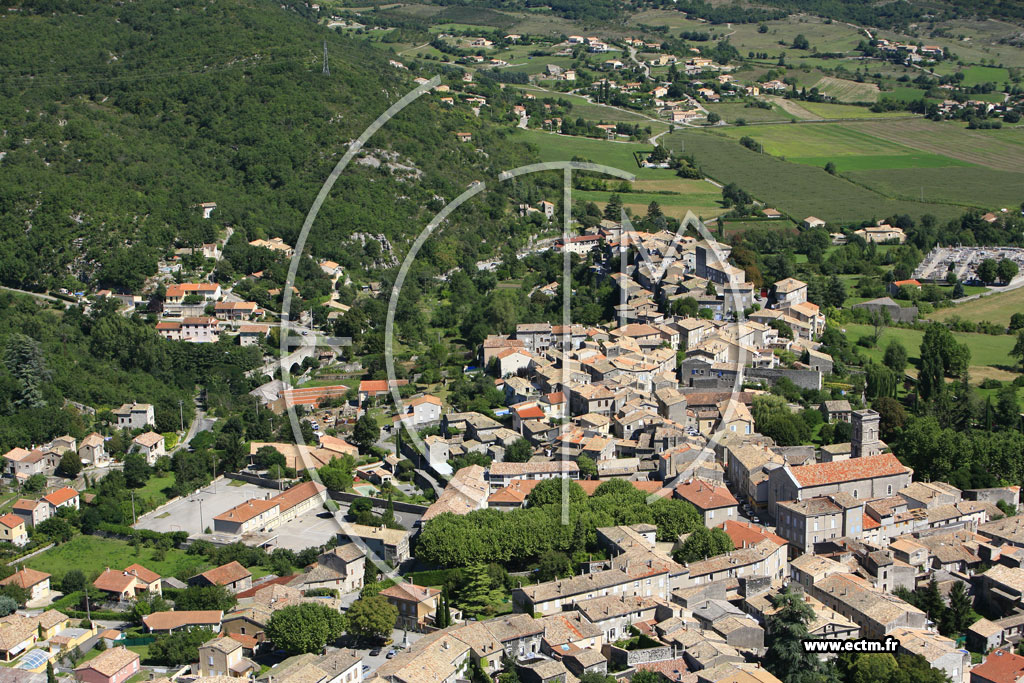 Photo aérienne - Chomérac