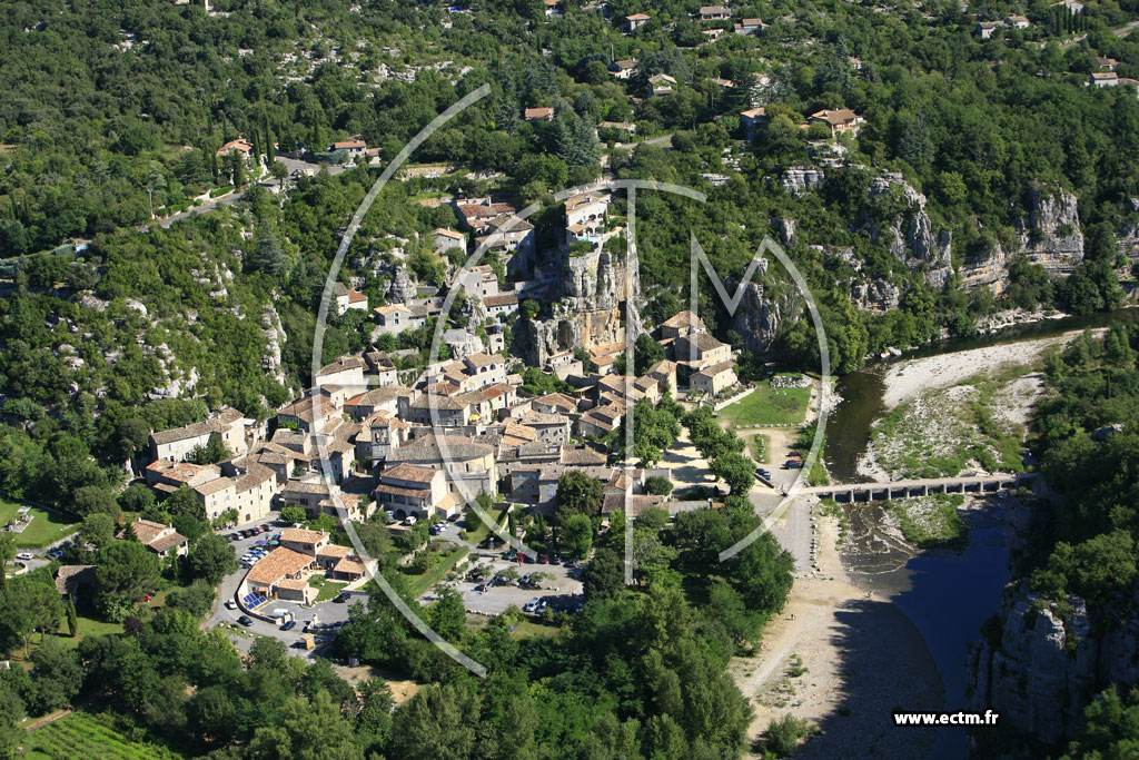 Photo aérienne - Labeaume