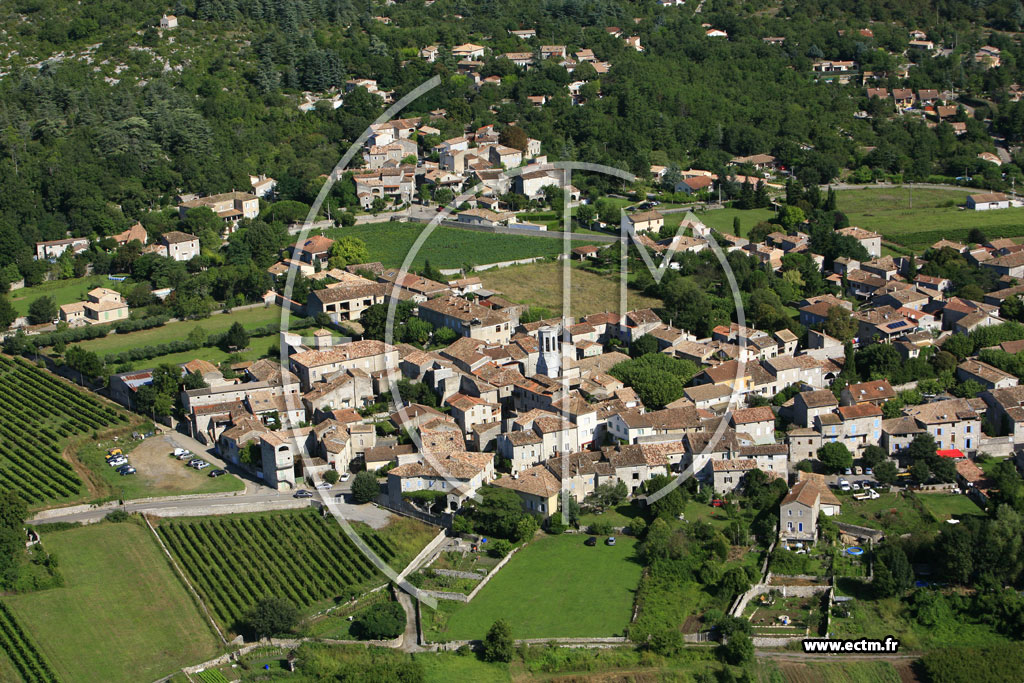 Photo aérienne - Saint-Alban-Auriolles