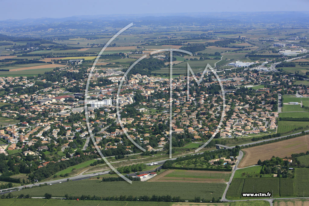 Photo aérienne - Saint-Marcel-lès-Valence