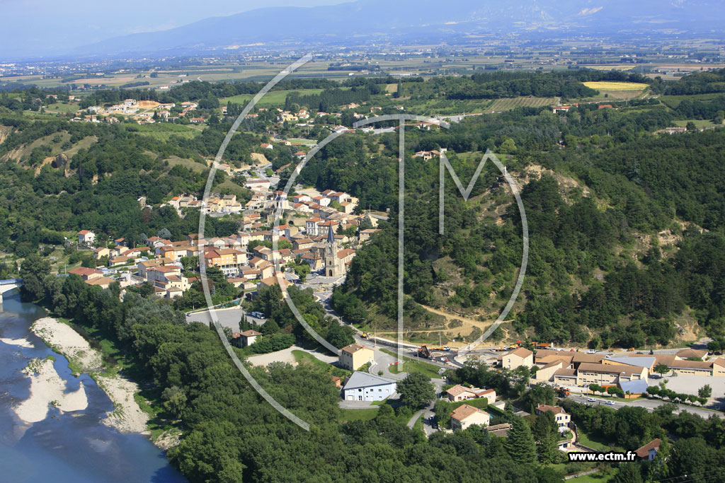 Photo aérienne - Châteauneuf-sur-Isère