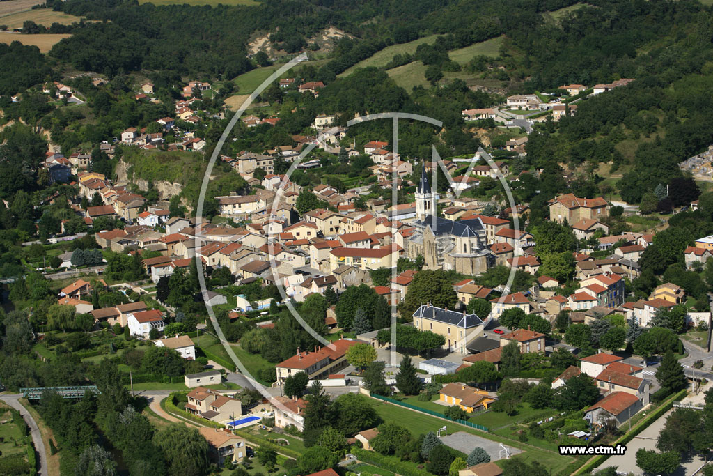 Photo aérienne - Clérieux