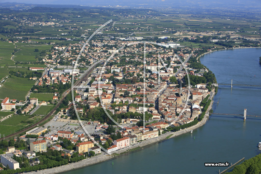 Photo aérienne - Tain-l'Hermitage