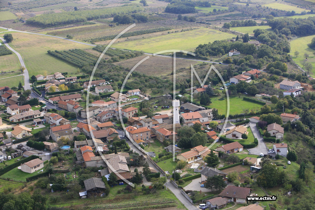 Photo aérienne - Clonas-sur-Varèze