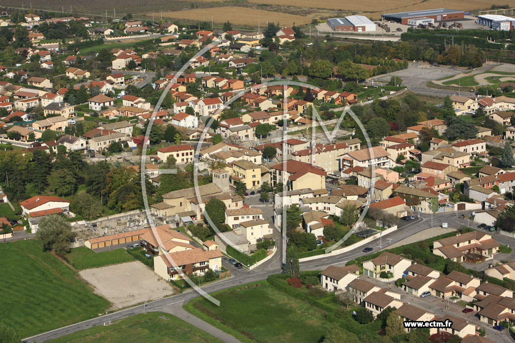 Photo aérienne - Saint-Maurice-l'Exil