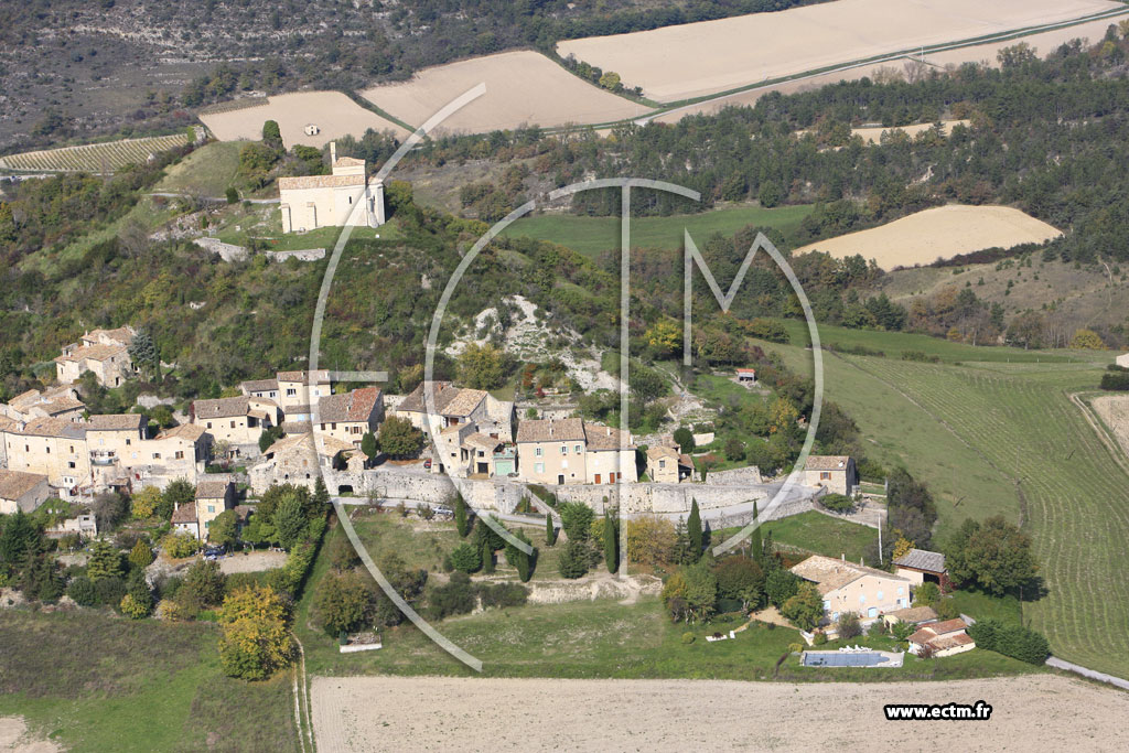 Photo aérienne - Montclar-sur-Gervanne