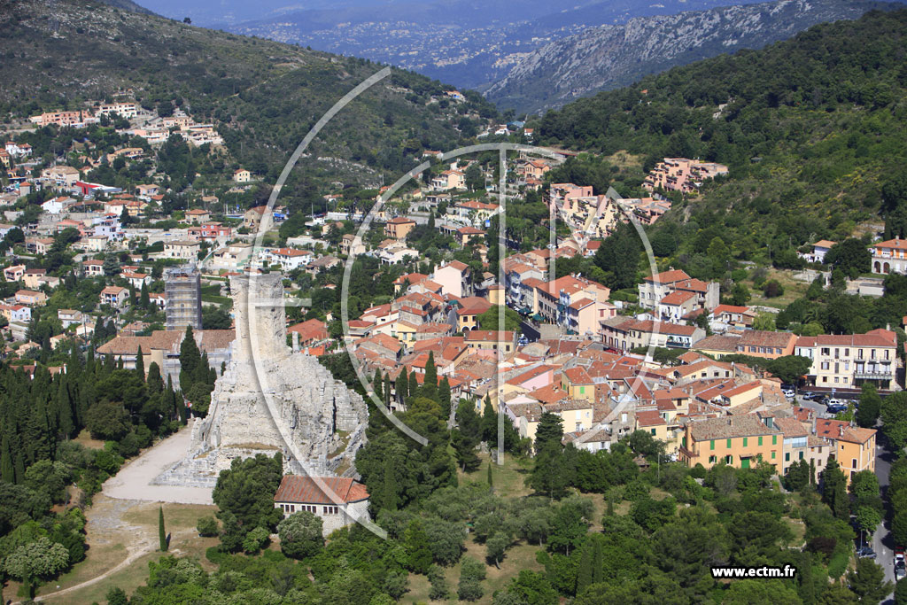 Photo aérienne - La Turbie