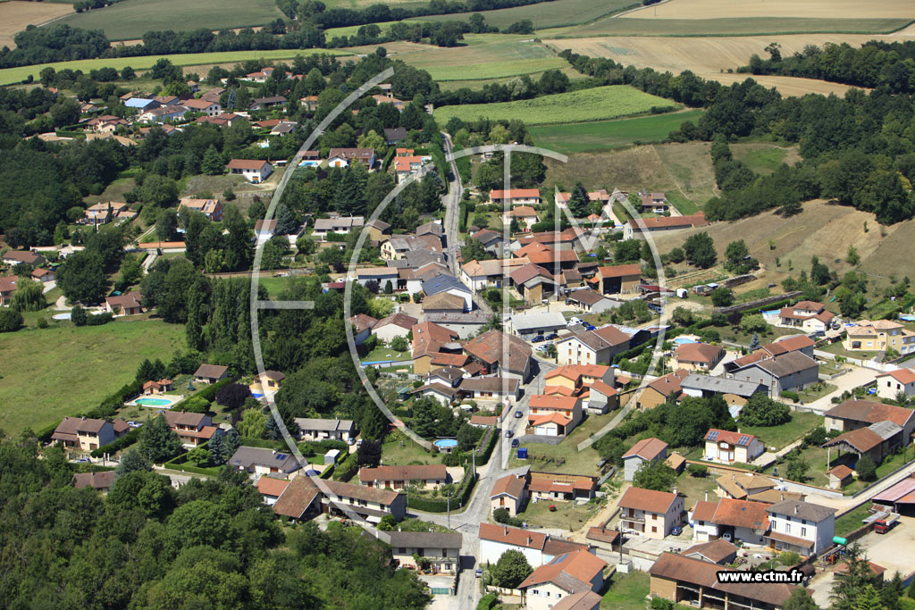 Photo aérienne - Bourg-Saint-Christophe