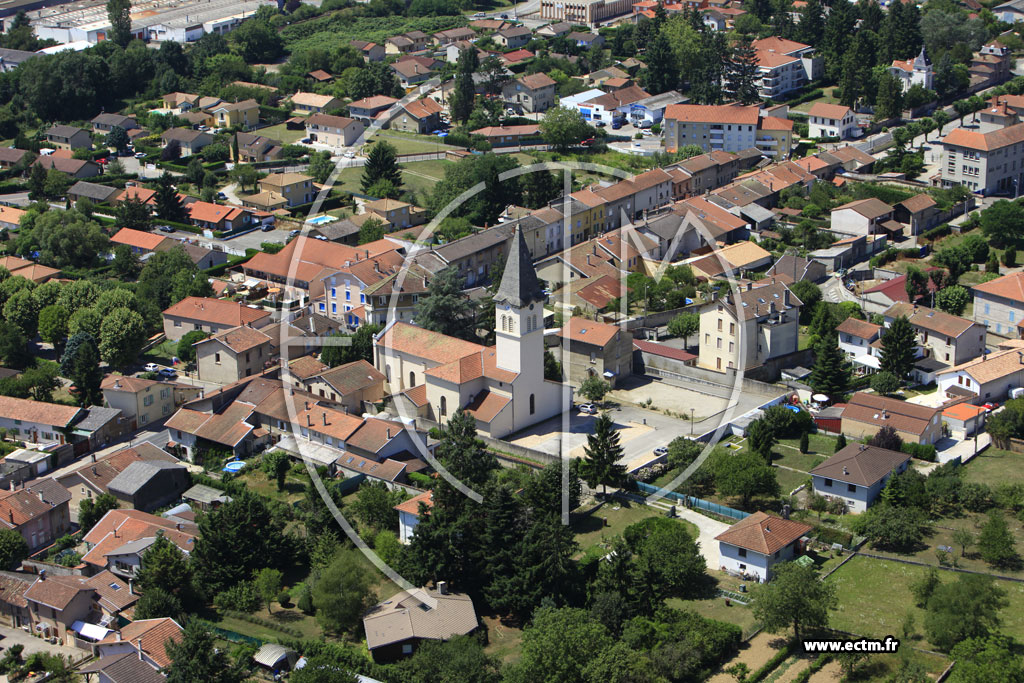 Photo aérienne - Dagneux