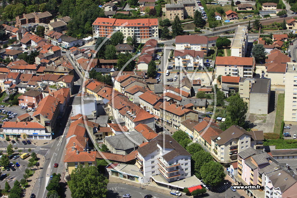 Photo arienne de Pont-de-Chruy