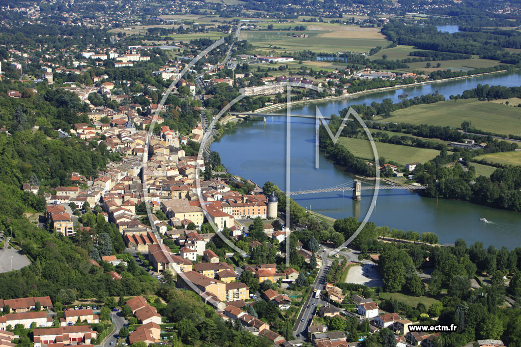 Photo aérienne - Trévoux