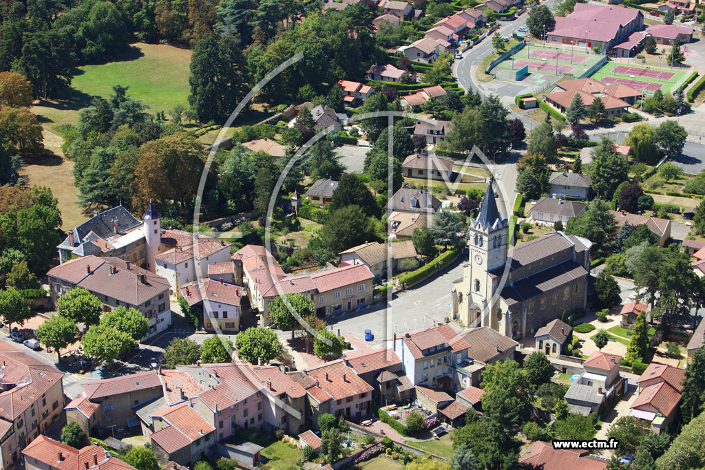 Photo aérienne - Lentilly