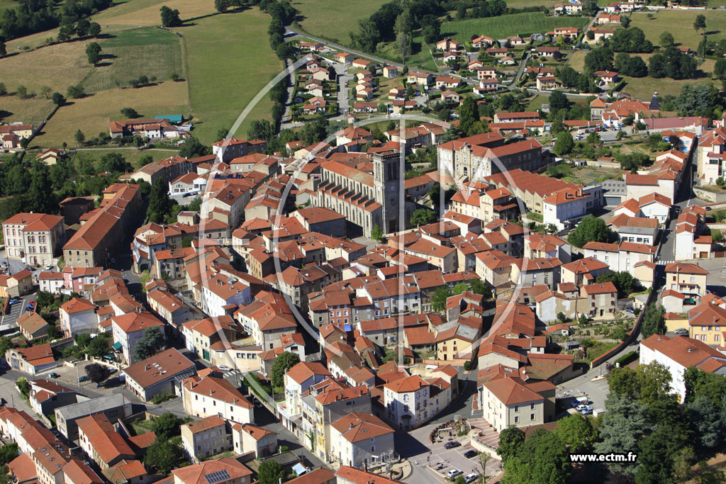 Photo aérienne - Panissières