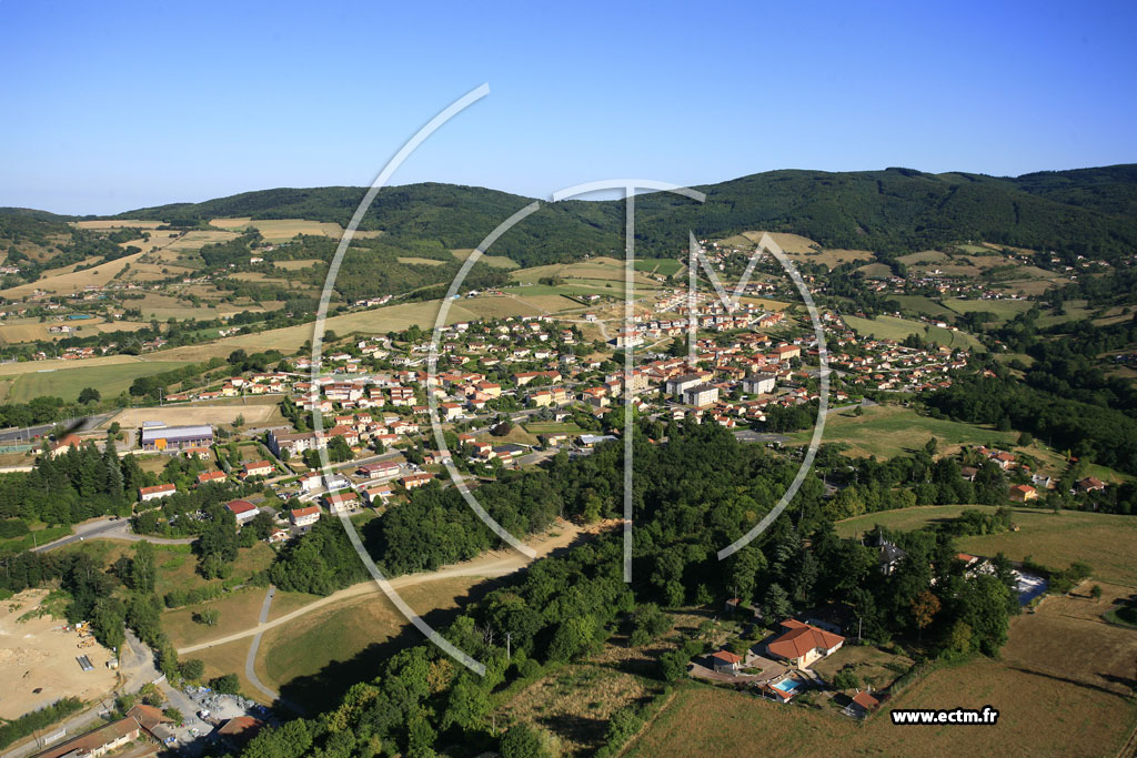 Photo aérienne - Saint-Pierre-la-Palud