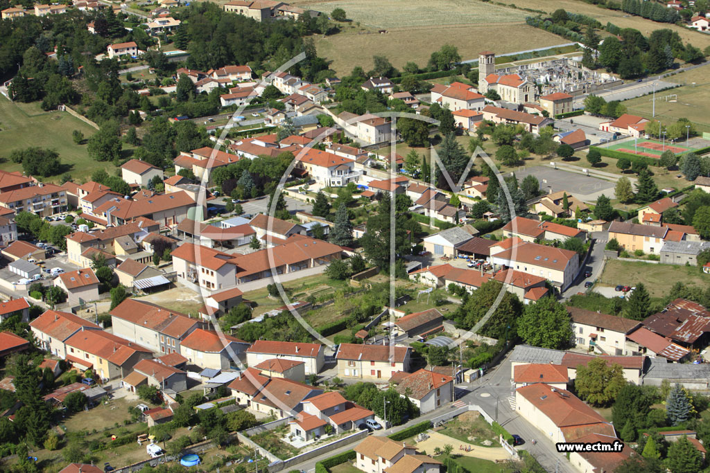 Photo aérienne - Toussieu