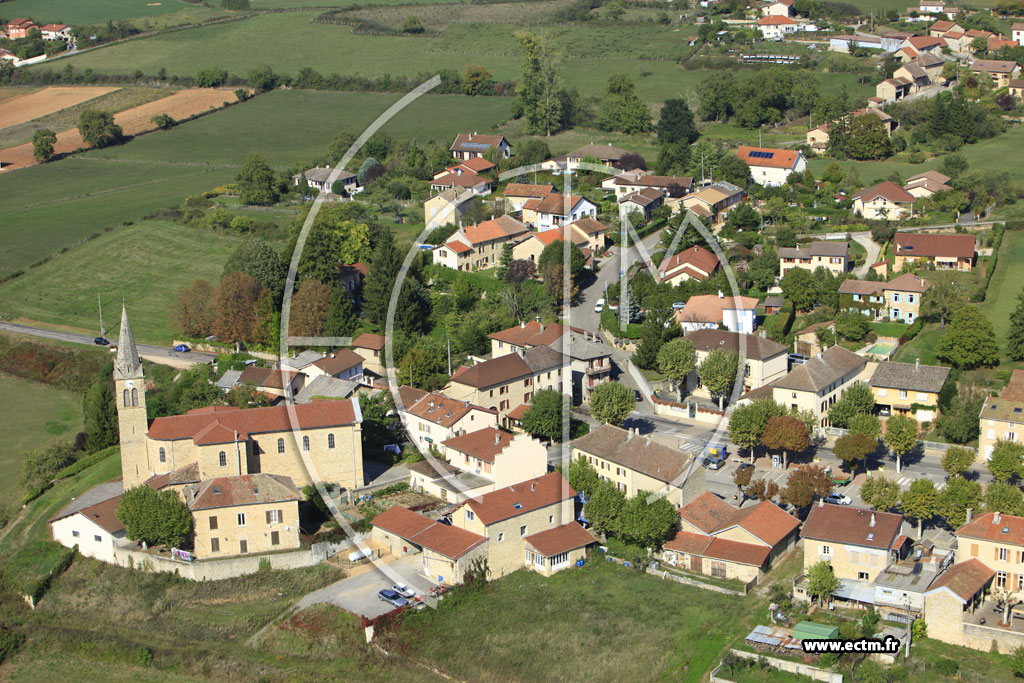 Photo aérienne - Frontonas