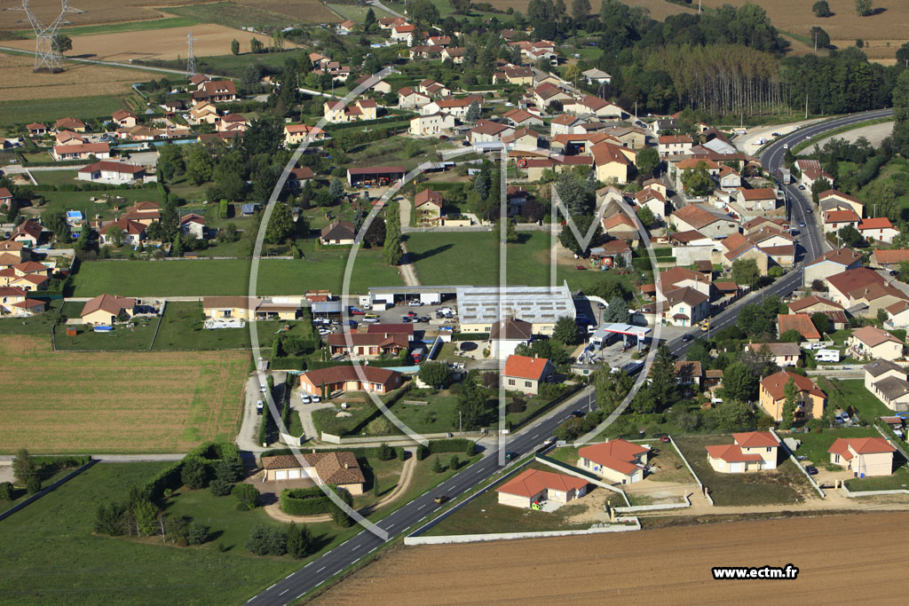 Photo arienne de Satolas-et-Bonce (Le chaffard)