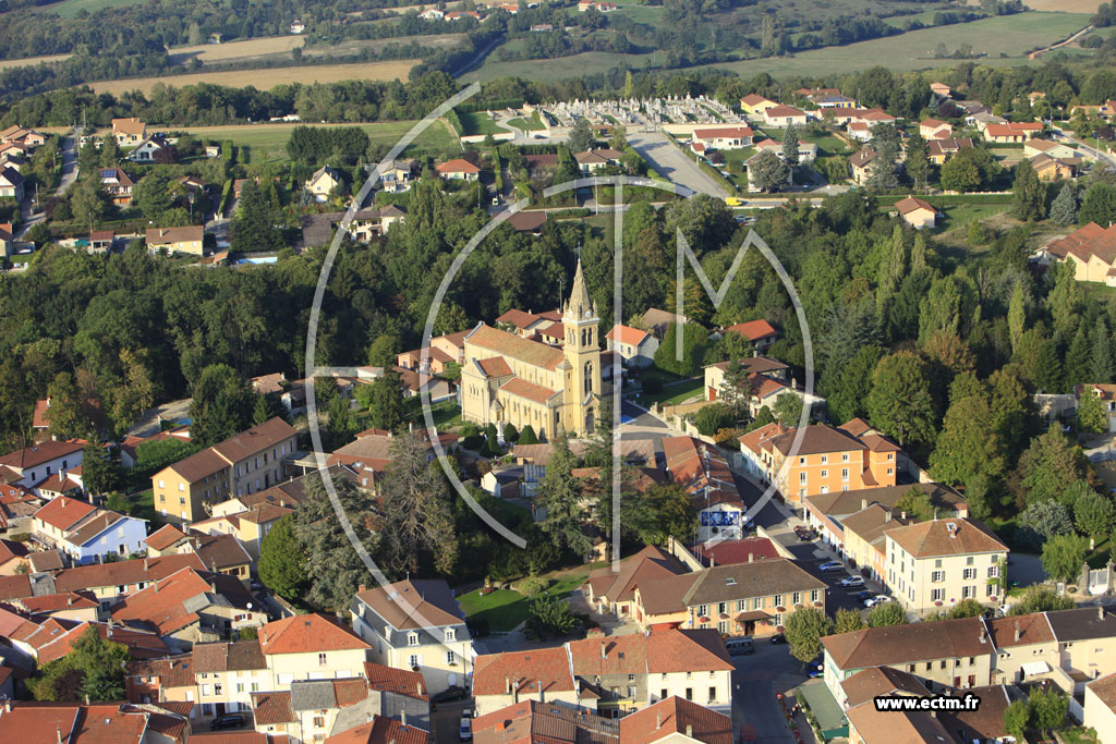 Photo aérienne - Saint-Georges-d'Espéranche