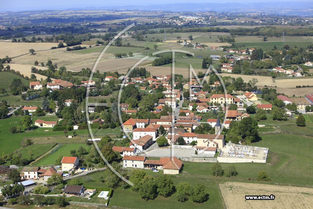 Photo aérienne - Flachères