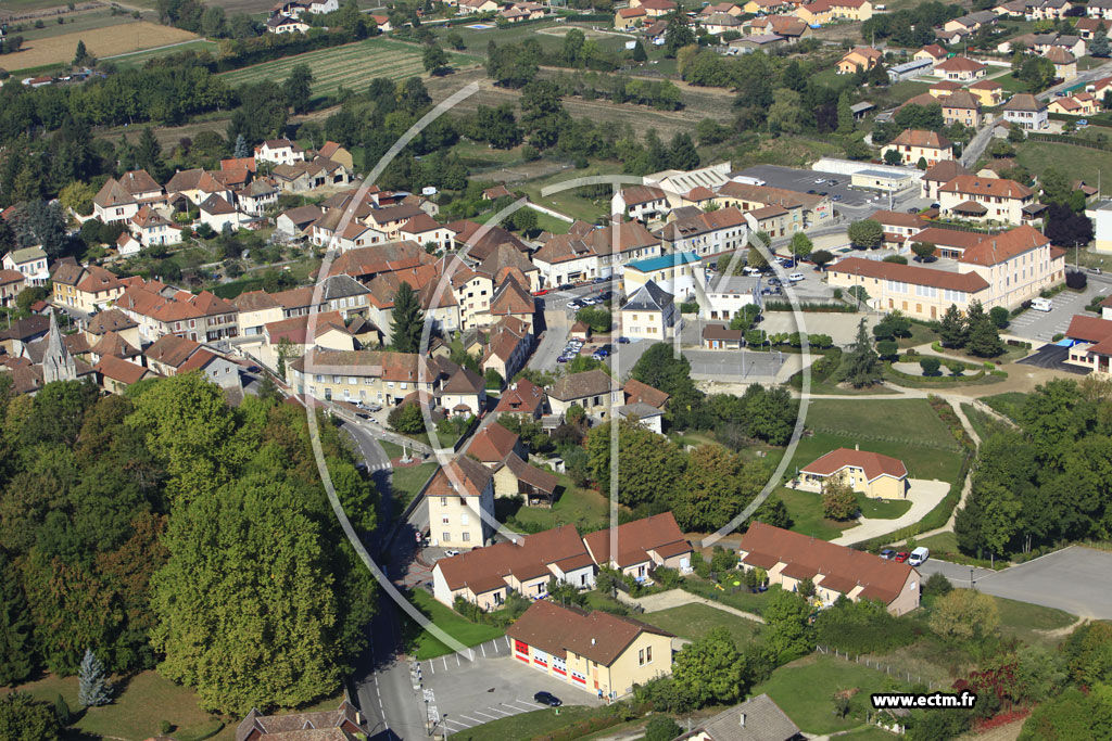 Photo aérienne - La Bâtie-Montgascon