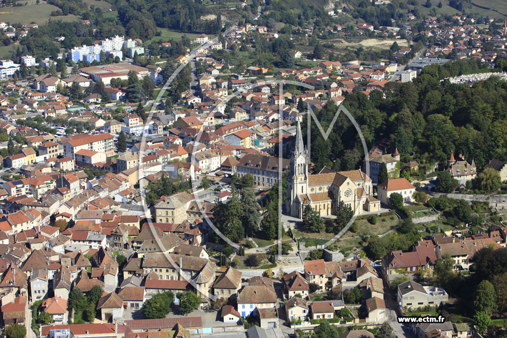 Photo aérienne - La Tour-du-Pin