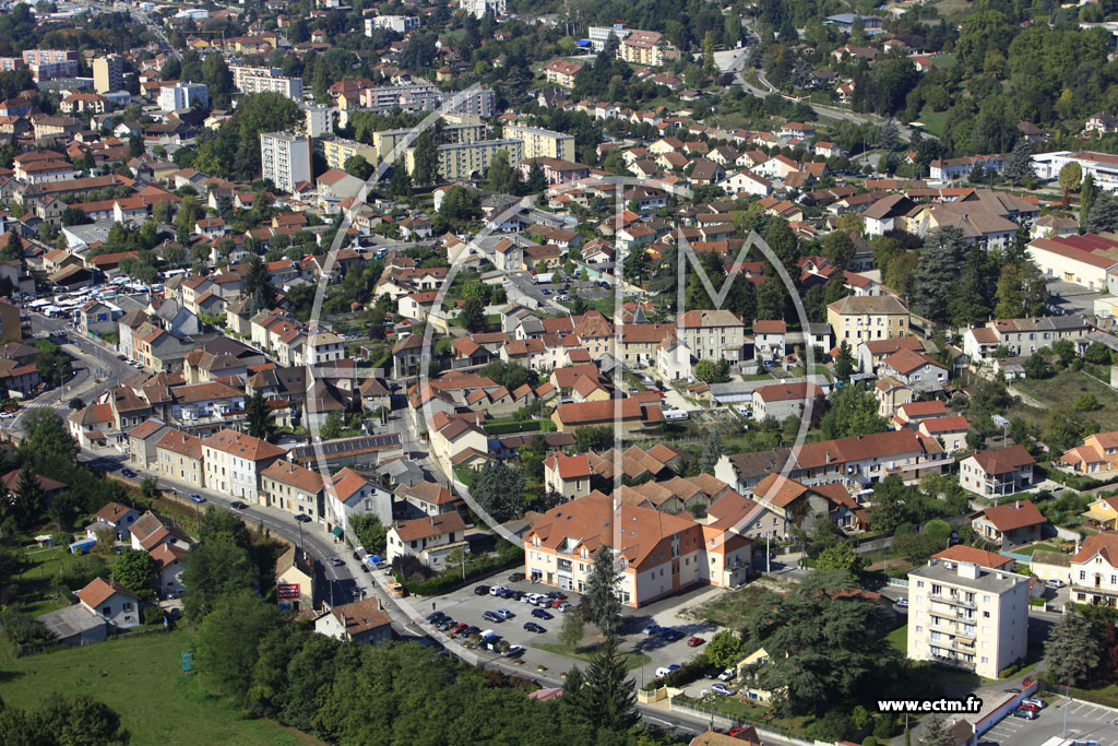 Photo arienne de Saint-Clair-de-la-Tour