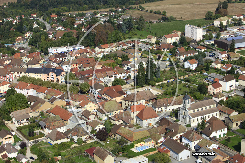 Photo aérienne - Les Abrets