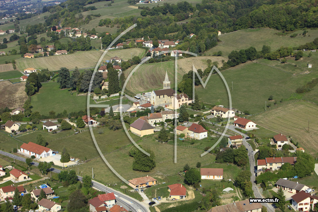 Photo aérienne - Montrevel