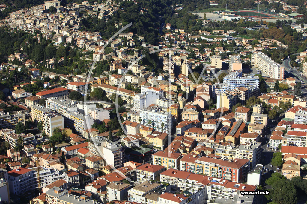 Photo arienne de Cagnes-sur-Mer (Avenue Auguste Renoir)